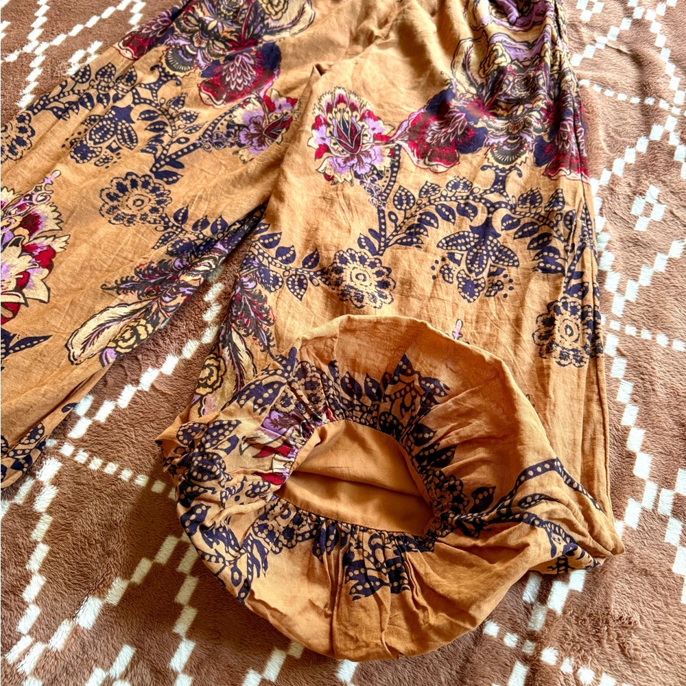 Free People Indio Sun Jumpsuit in Golden Combo - Picture 10 of 16